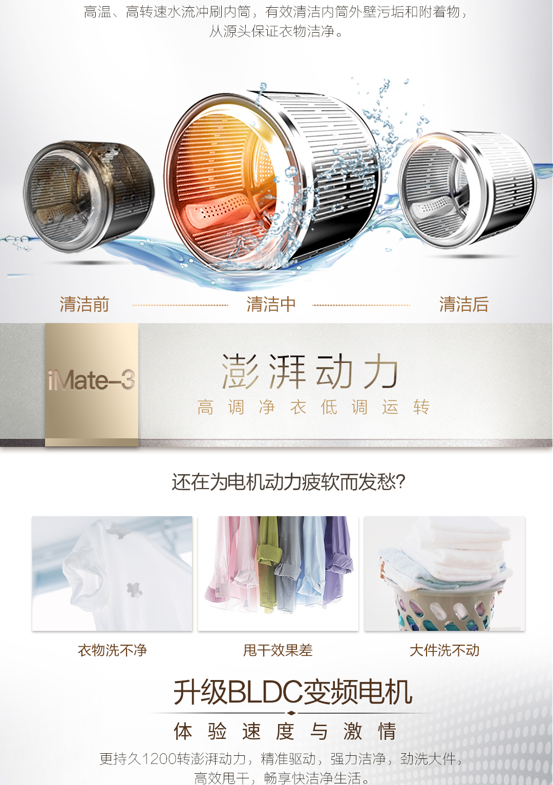 giá máy giặt sấy khô không cần phơi Máy giặt trống chuyển đổi tần số tự động Haier / Haier 8 kg / KG câm nhà EG8012B919GU1 - May giặt máy giặt tích hợp sấy