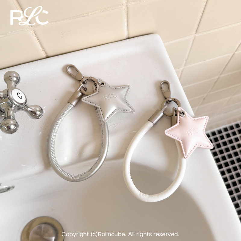 Rolincube Original Handmade Leather Star Phone Case Pendant Phone Chain Wrist Strap Fashion Ins Rolincube Original Handmade Leather Star Phone Case Pendant Phone Chain Wrist Strap Fashion Ins