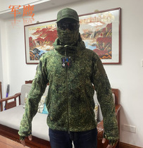 Military Eagle cross-border TAD Russian fleece jacket military fans outdoor warm breathable and thickened mens hooded windbreaker