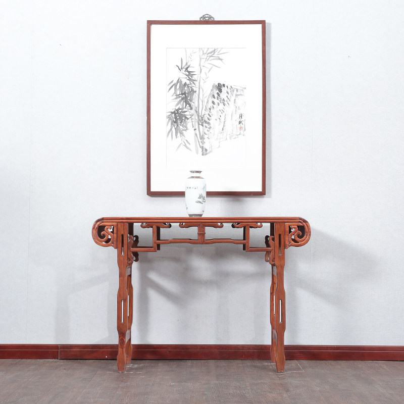 Chinese imitation ancient Ming-Qing solid wood case table incense case in the case of the parish case Hyun Kuan Table for home for the table Footai Home