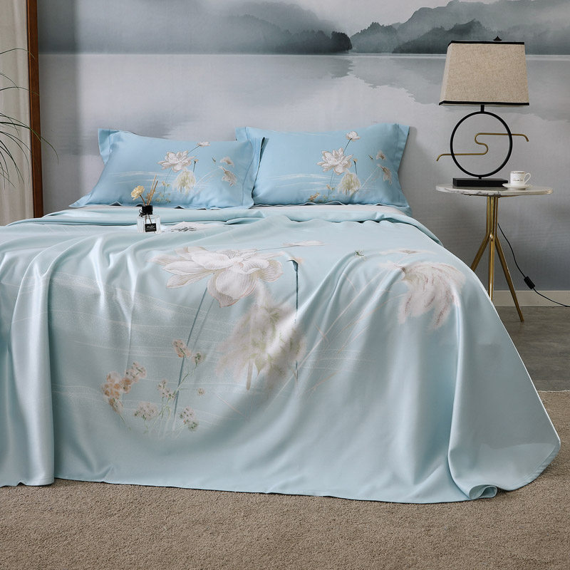 Bamboo Fiber Sky Silk Soft Mat Summer Mother baby Naked Sleep Washable Bed Linen Mat three sets Folding Air Conditioning Cool Mat