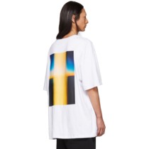  3163 FOG FPG BOXY PHOTO California limited PHOTO CROSS sunshine PRINT mens and womens short-sleeved T-shirt