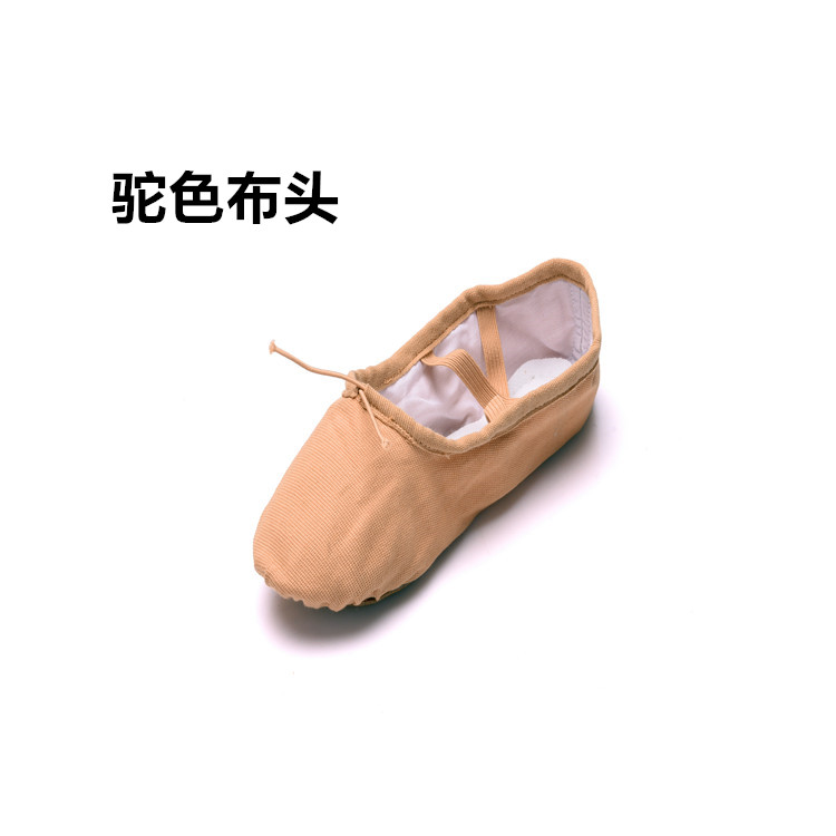 Yoga Shoes Cotton Canvas Ballet Dance Shoes Exercise Shoes Cat Claw Shoes Soft Sole Shoes Pointe Shoes Body Shoes