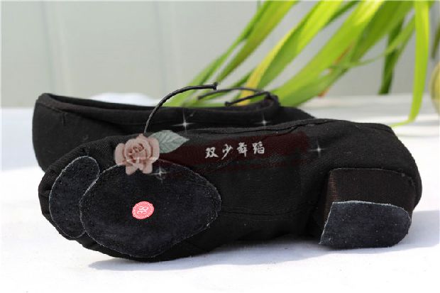 Giày yoga cotton vải ba lê giày thực hành giày mèo vuốt giày đế mềm giày đế giày - Khiêu vũ / Thể dục nhịp điệu / Thể dục dụng cụ giày tập múa