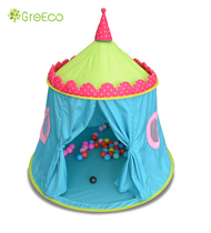 Kids Pop Up Play Luxury Castle House childrens Castle Tent game House