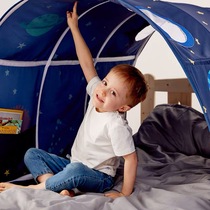 Bed Canopy Kids Play Tents Twin Sleeping kids Bed tent tunnel