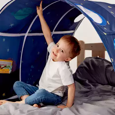 Bed Canopy Kids Play Tents Twin Sleeping kids' Bed tent tunnel