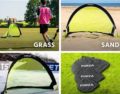 Leakage beauty single portable foldable Football door Flash Pop Up Soccer Goals Football