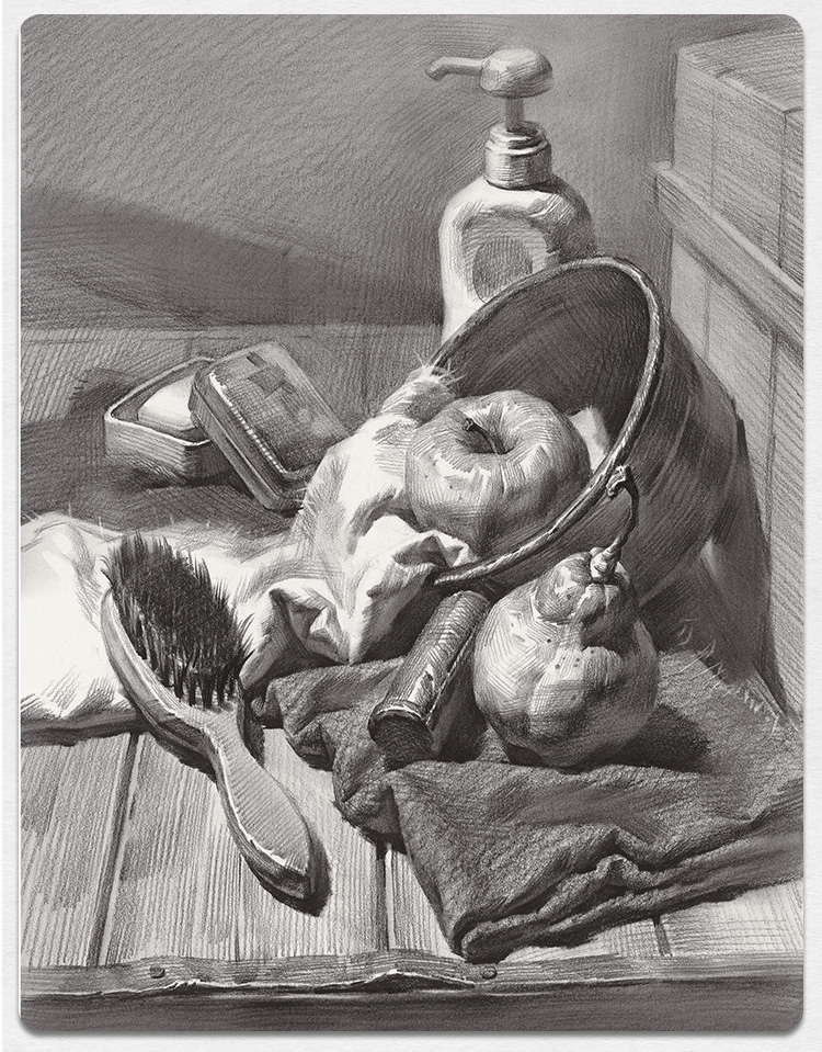 对路素描静物单体组合结构照片画临摹范本基础写生入门考级高考联考教学国美素材几何体蔡兼美术绘画画册本初级书籍教程中考教材书