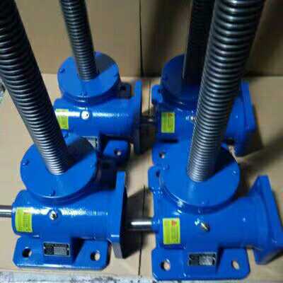 Jie Ge worm gear worm lift SWL 5 electric hand rock screw lift worm gearbox gearbox gearbox
