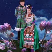 Aying Miao Yi 2021 New Guizhou Dong clothing Dong Gao performance clothes Bazaar performance clothes