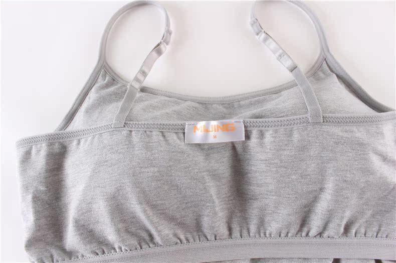 Cotton đai ngực pad yếm nữ không có vòng thép miễn phí áo ngực một yoga ngủ mỏng đồ lót đáy quần áo phụ nữ ba lỗ nữ giá tốt