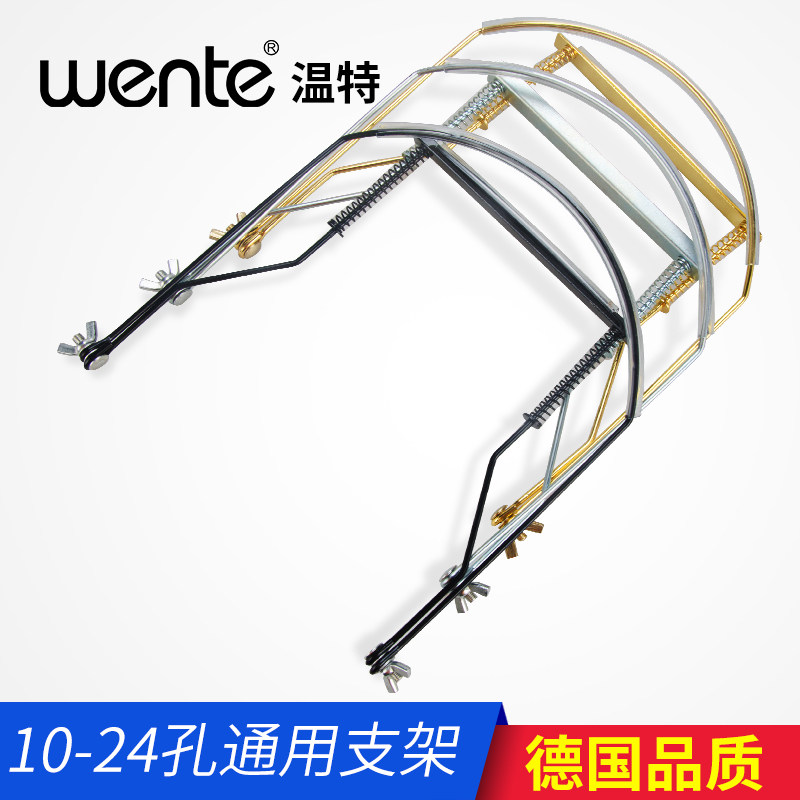 24 holes harmonica holder resound harmonica frame hanging neck frame ten holes Blues 10 holes harmonica playing bracket adjustable