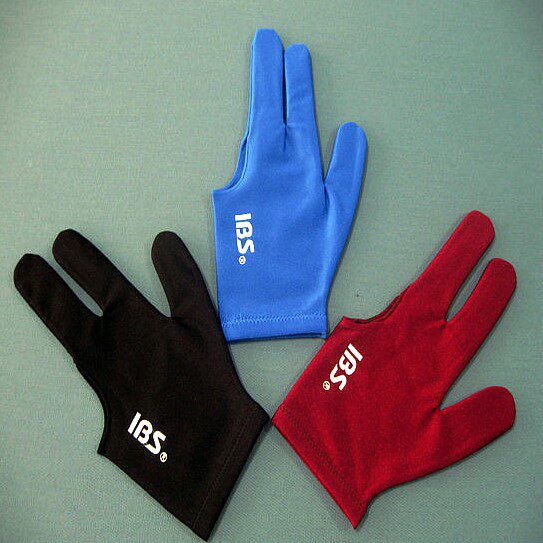 South Korea imported gloves iBS billiards gloves Three-finger billiards gloves Three-finger package finger does not leak finger billiards gloves