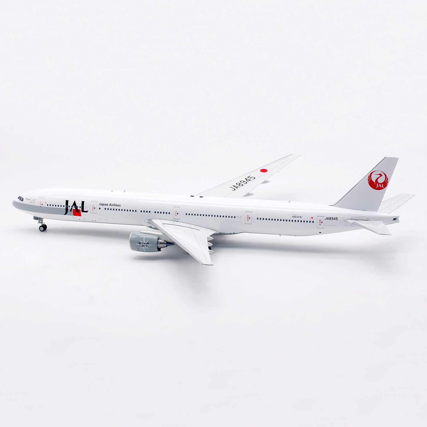 ま*ん様 B-Models JAL 日本航空 B777-300 JA8945 1 B-Models 1:200 JAL日本航空波音B777-300 JA8945 合金飞机模型_航模_