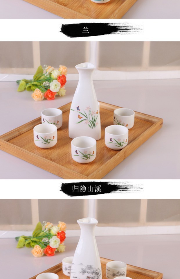 Rượu vang đặt ly rượu vang thủy tinh trắng rượu ly ly rượu vang rượu vang ly rượu vang sáng tạo rượu vang vàng sake nồi nhỏ hầm rượu - Rượu vang cốc uống rượu whisky