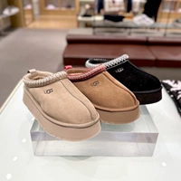UGG Демисезонные женские низкие модные тапочки с низким вырезом на платформе