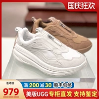 UGG Осенние спортивные комфортные кроссовки подходит для мужчин и женщин на плоской подошве, повседневная обувь с молнией для отдыха, сезон осень 2023, тренд сезона