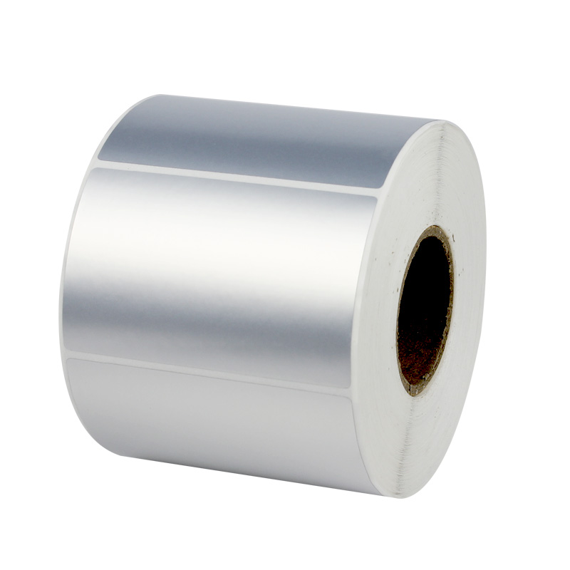 ADB not dry gum paper PVC paper PET55 * 22 * 2500 pieces of adhesive sticker barcode sticker barcode sticker