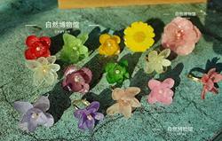 원래 디자인 말린 꽃 반지 자연 불멸의 꽃 수국 소녀 링 오프닝 링 조정 14K 골드 링 여성