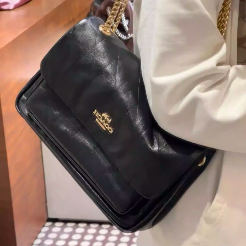 Coach Elodie Large-Capacity Cowhide Shoulder Bag from Canada