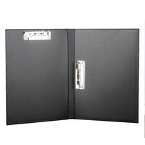 4s shop A4 paper brown briefcase binder paper folder pad loose leaf this restaurant hotel leather storage clip