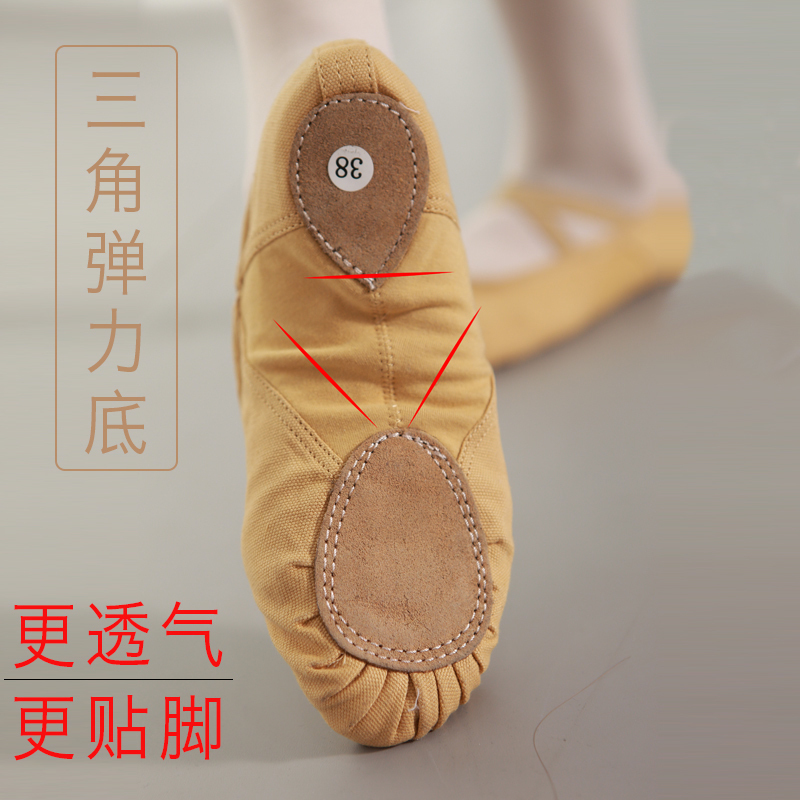 Dance Shoes Women Soft-bottom Exercises Shoes Cat Paw Shoes Men Canvas Body Shoes Adults Dance Shoes Yoga Ballet Shoes