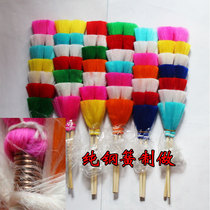 Drama and opera supplies Wool feather seat Silk feather seat Feather leg feather foot Sun Wukong Mu Guiying headdress