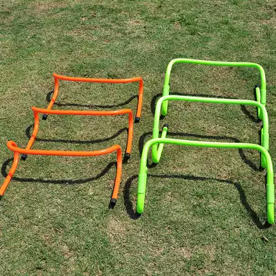 Football small hurdler Children's physical agility jumping training equipment Kindergarten track and field obstacle course Basketball hurdler rack