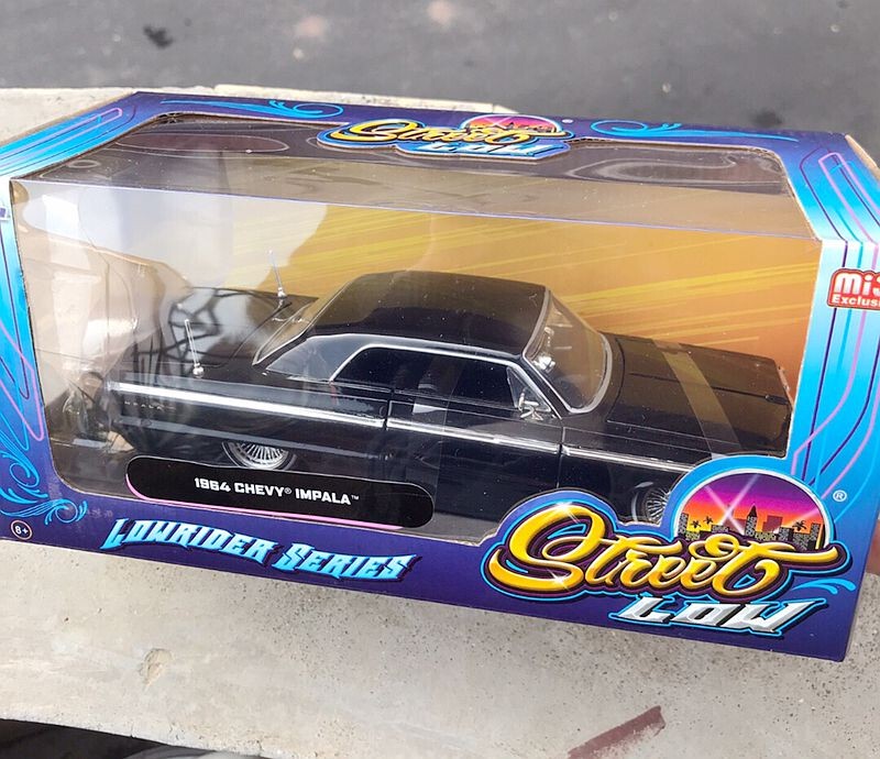 Jada1/24 Jada Alloy Chevrolet Black Spot Antelope Impala Classic Car Model Collection