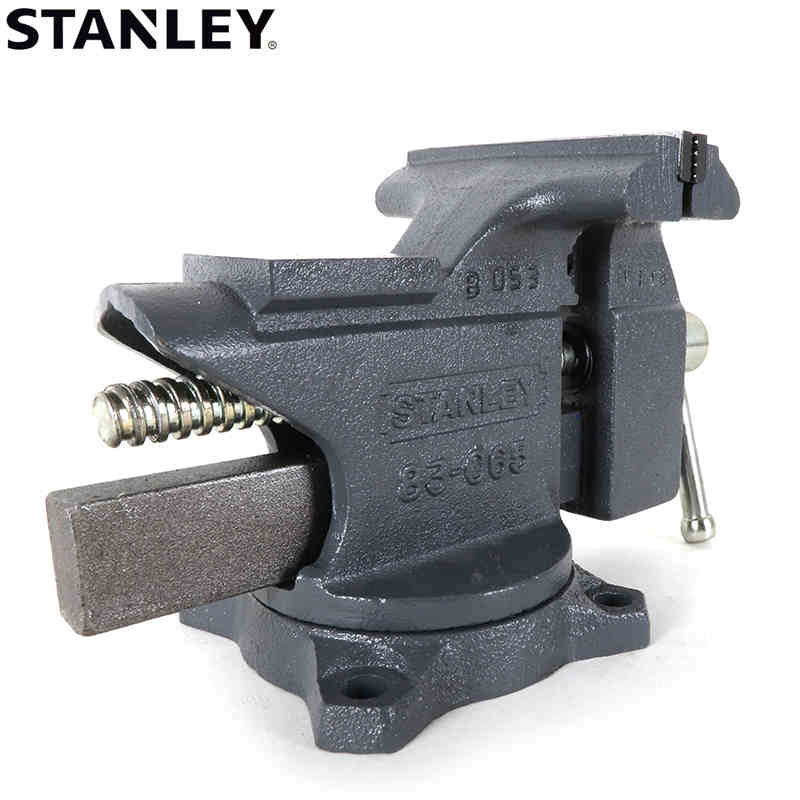 STANLEY STANLEY Light Bench vise 83-065-1-23 Cast Iron Table vise with Anvil Table Small table vise