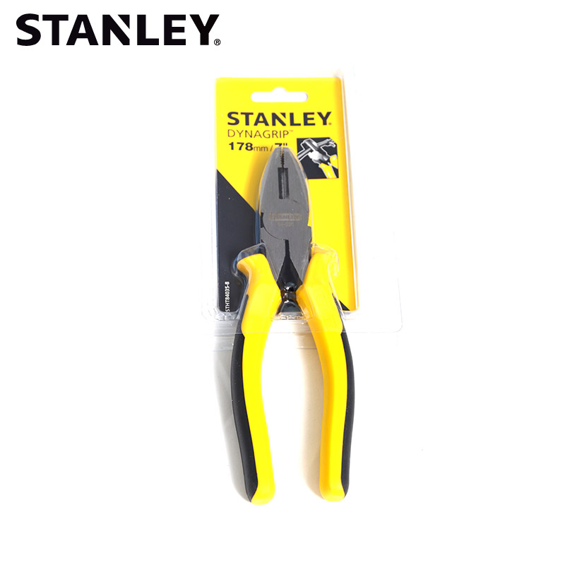 STANLEY Steel Wire Pliers 6 inch 7 inch vise Wire breaker Household clamping tool84623-8-23