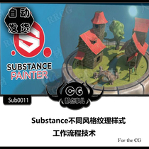 Sub0011 Substance Different Styles Texture Styles Workflow Techniques