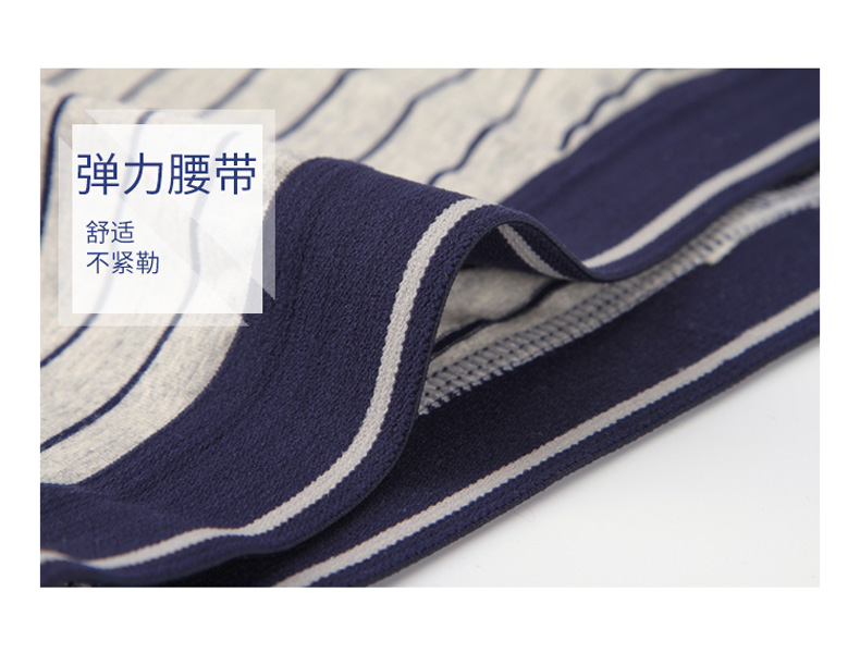 Nam cực nam đồ lót nam thanh niên boyshort trai trung eo bốn góc quần cotton lỏng kích thước lớn triều quần sịp doremon