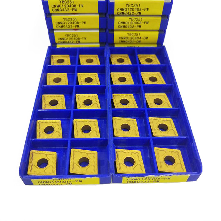 Domestic cost-effective plant drill CNC car blade CNMG120404 08 12-PM YBC251 spot supply