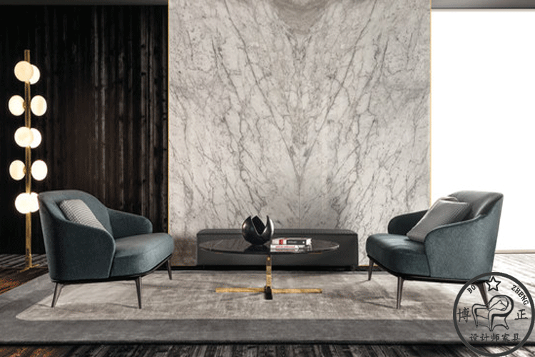 LESLIE Sillón tapizado thiết kế sofa hình sáng tạo sofa nội thất nghệ thuật Bắc Âu ghế nằm