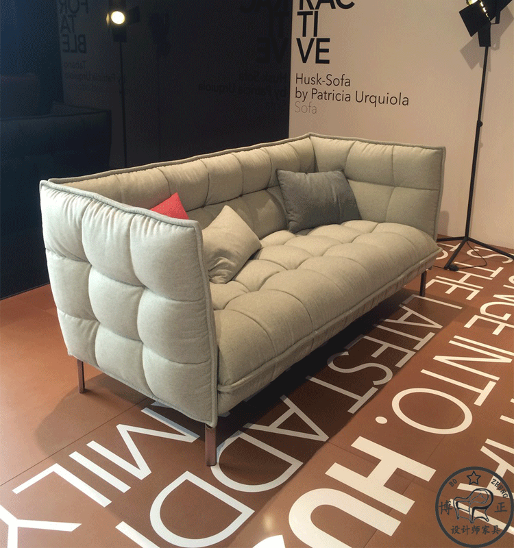 Patricia Urquiola Nhà thiết kế Bắc Âu Sofa Sofa Husk Sofa Sáng tạo Cá tính Nội thất ghế sofa giường
