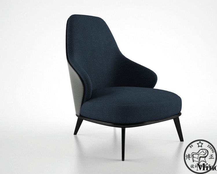 LESLIE Sillón tapizado thiết kế nội thất sáng tạo nghệ thuật Bắc Âu ghế phòng chờ cá tính ghế tựa bệt