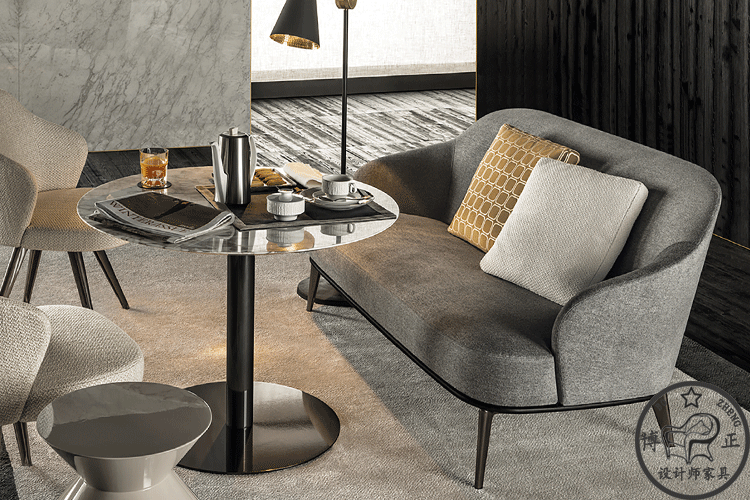 LESLIE Sillón tapizado thiết kế sofa hình sáng tạo sofa nội thất nghệ thuật Bắc Âu ghế nằm