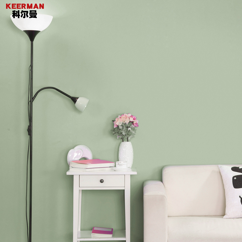 Light Green self-adhesive wallpaper wallpaper wall stickers instant stickers kindergarten beauty renovation beans gray green wall stickers Green