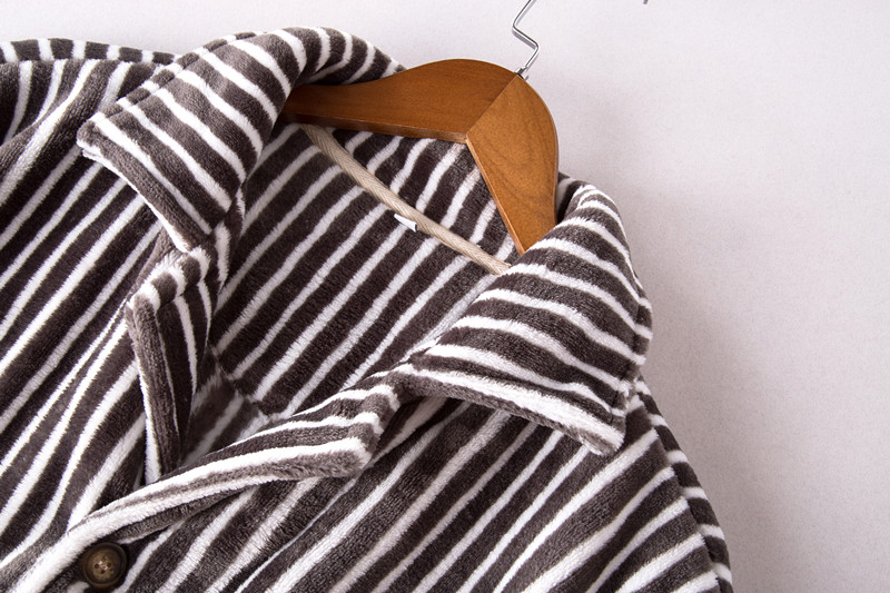 Đơn mảnh san hô lông cừu vài bộ đồ ngủ nam và nữ mùa thu đông đông flannel dịch vụ nhà phù hợp với nhung dày quần áo ngủ nữ