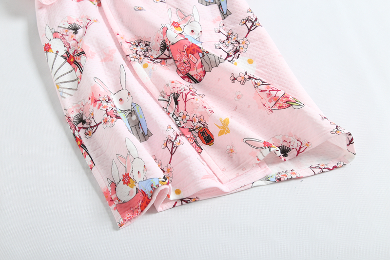Áo ngủ cotton nữ dài tay có lớp vải không khí dày áo len dài áo ngủ dịch vụ tại nhà mùa thu và mùa đông áo choàng tắm áo ngủ nam