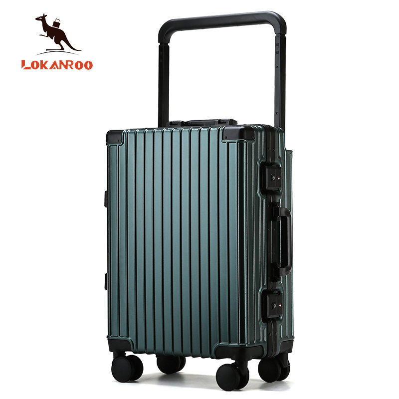 Kangaroo suitcase 24 inch wide trolley suitcase fashion new trolley case 26 large capacity password luggage male 20