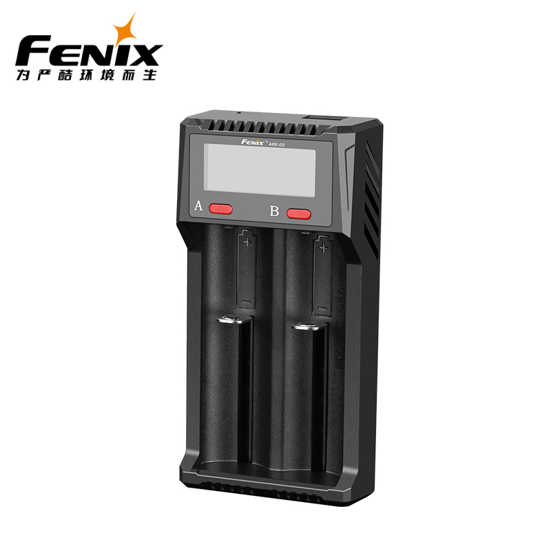 Fenix Phoenix ARE-D2 Dual Sink Lithium Battery Charger 16340 18650AA multifunction charger