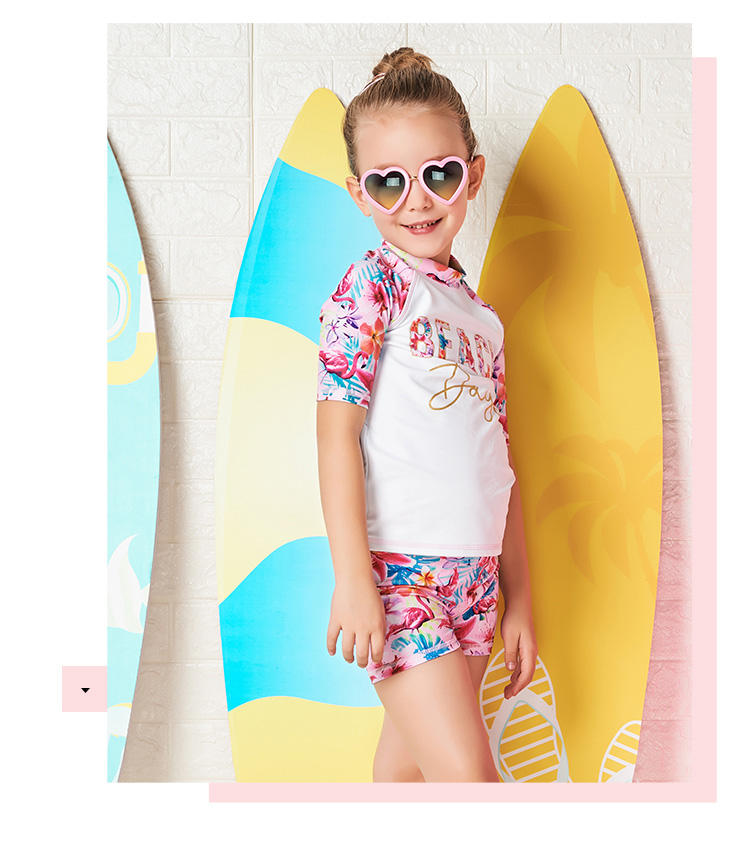 Đồ bơi cho trẻ em Nữ sinh Công chúa Big Boy Tách áo tắm Cô bé Baby Kids Bộ đồ bơi - Bộ đồ bơi của Kid áo bơi cho bé gái
