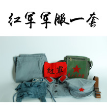 A set of nostalgic performance costumes of the Red Army uniforms in the red era a collection of anti-war Red Guard military uniforms