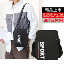 Mens Bag Cross-body Bag Backpack Shoulder Bag Mens Bag Waterproof Oxford Cloth Shoulder Bag Small Bag Casual Business Briefcase