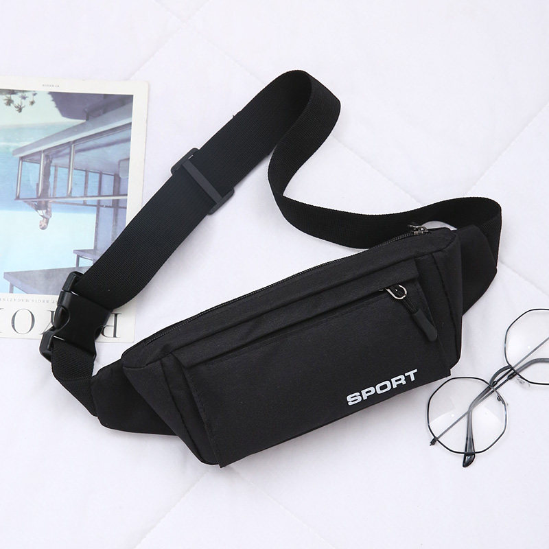 Summer men's and women's waist bag shoulder Messenger small chest bag men's mini personality small backpack multifunctional canvas sports
