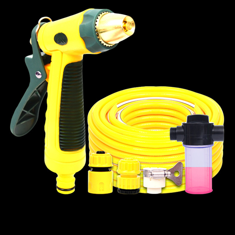 High Pressure Car Wash Water Gun Home Suit Flush car Tools Car wash Water pipe Water snatcher watering head watering Divine Instrumental Hose
