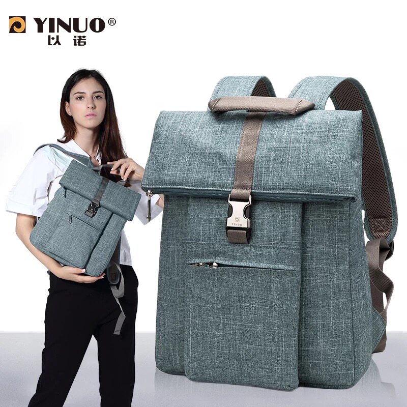 Enoch is suitable for Apple computer bag shoulder female 1413 315 6 inch Xiaomi laptop bag male business